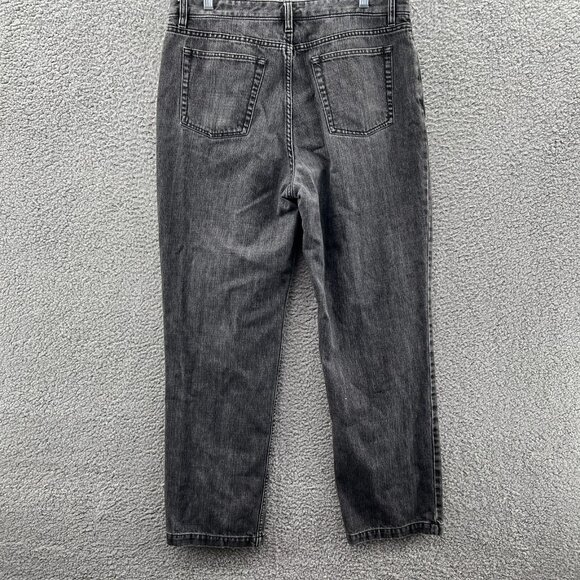 Daniel Cremieux Collection Jeans Mens 35 X 32 Black Light Wash Straight Leg - Picture 2 of 8